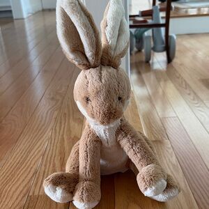 Plush Tan Bunny Toy